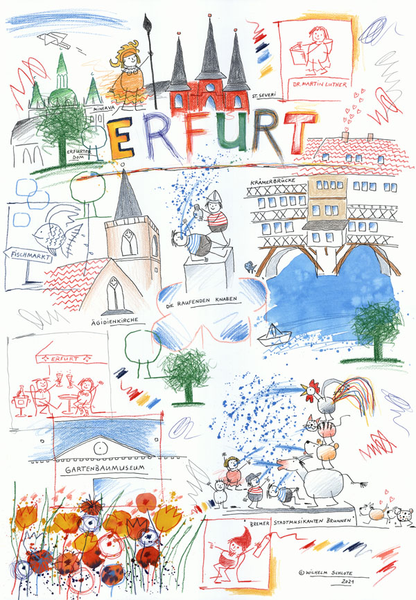 Kunstdruck Erfurt